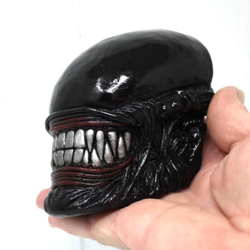 Alien Bust Detailed High Quality Hand Painted Resin